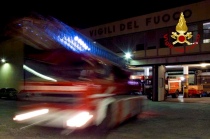 Intervento dei Vigili del fuoco